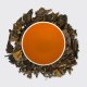 Jade Star, tea leaves and steeped liquor