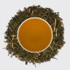 Organic Nettle, tea leaves and steeped liquor