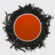 Ruby Black, tea leaves and steeped liquor