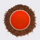 Organic Rooibos, tea leaves and steeped liquor